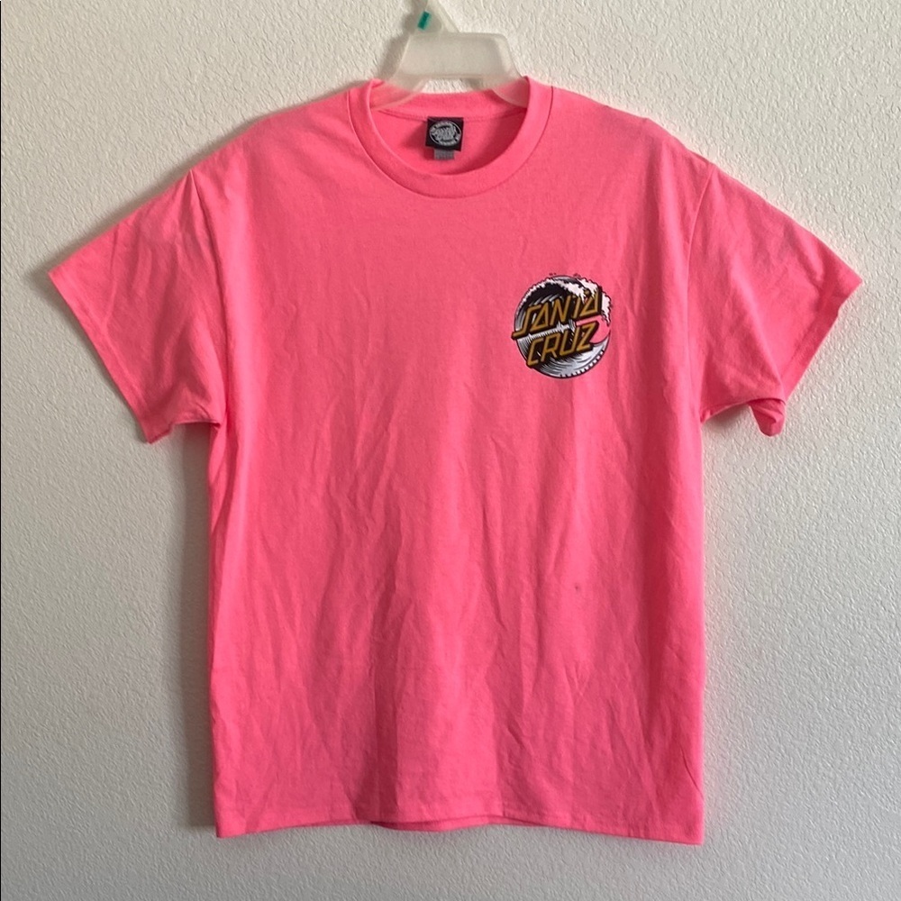 Santa Cruz Pink Graphic T-Shirt Size L